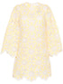 Golden Lace mini dress